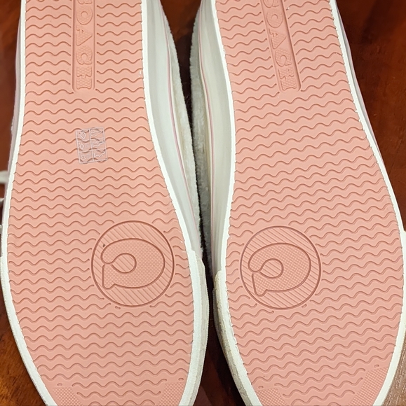 Coach City Sole Shearling Sneakers Natural Chalk Size 10 New in Box ❤️ - Picture 6 of 7